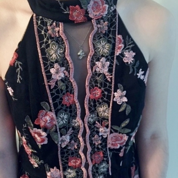 🌺 Jodi Kristopher Embroidered Fit & Flare Dress - Picture 5 of 7